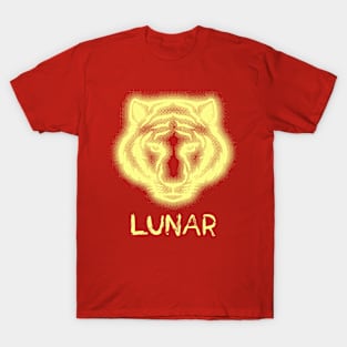 Pixelated Lunar Tiger T-Shirt